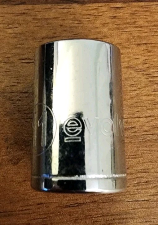 Evolv 11mm Socket 6 Point 1/4″ Drive