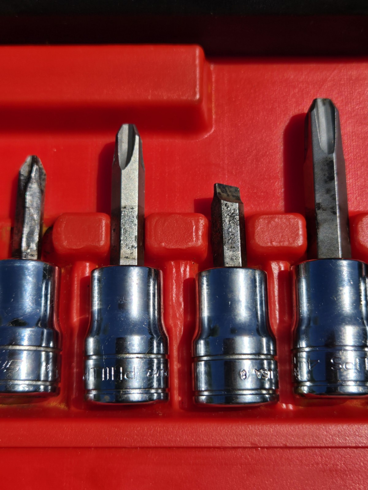 Snap-on Tools USA 208EPIT 8 pc 3/8″ Drive Impact Driver Set PIT120