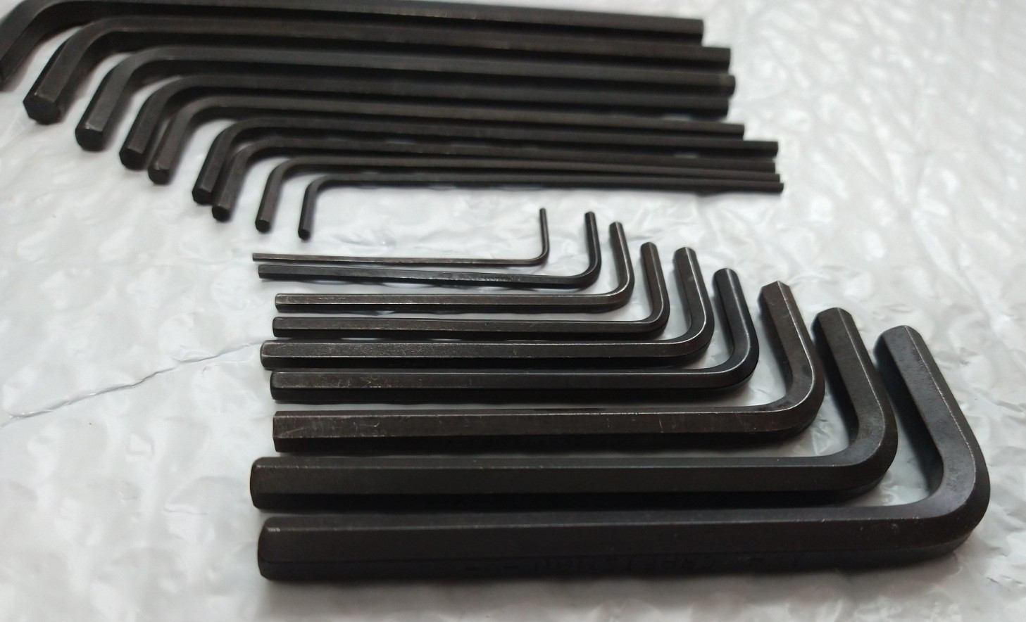 CRAFTSMAN TOOLS USA 9- 46696, 18 PC. ALLEN/HEX KEY SET.