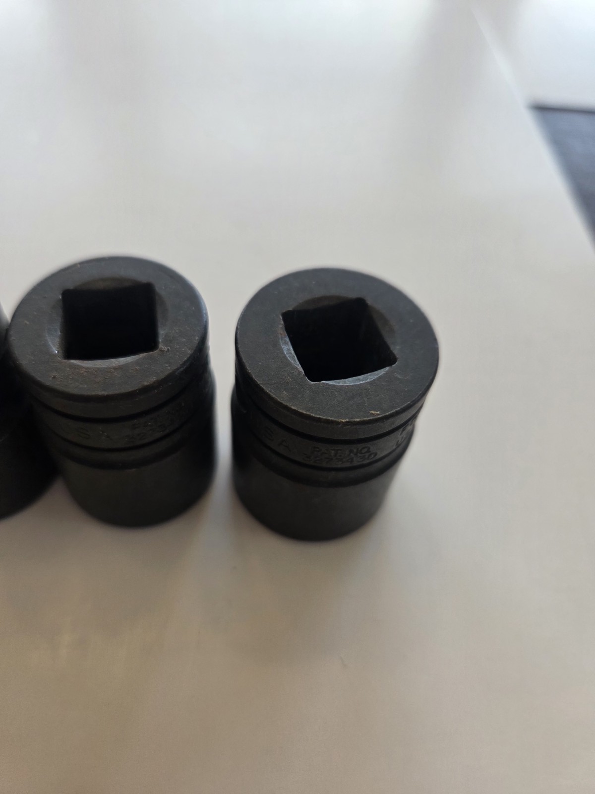 Snap On Tools 9 Piece 1/2″ Drive Industrial Finish 12 Point SAE Socket Set NICE