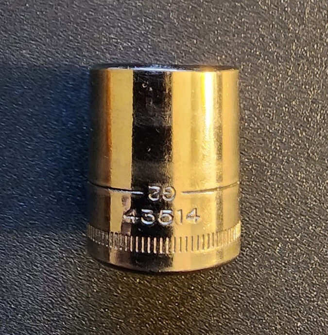 Craftsman USA 13mm Socket 6 Point 1/4″ Drive Inverted -G2- 43514