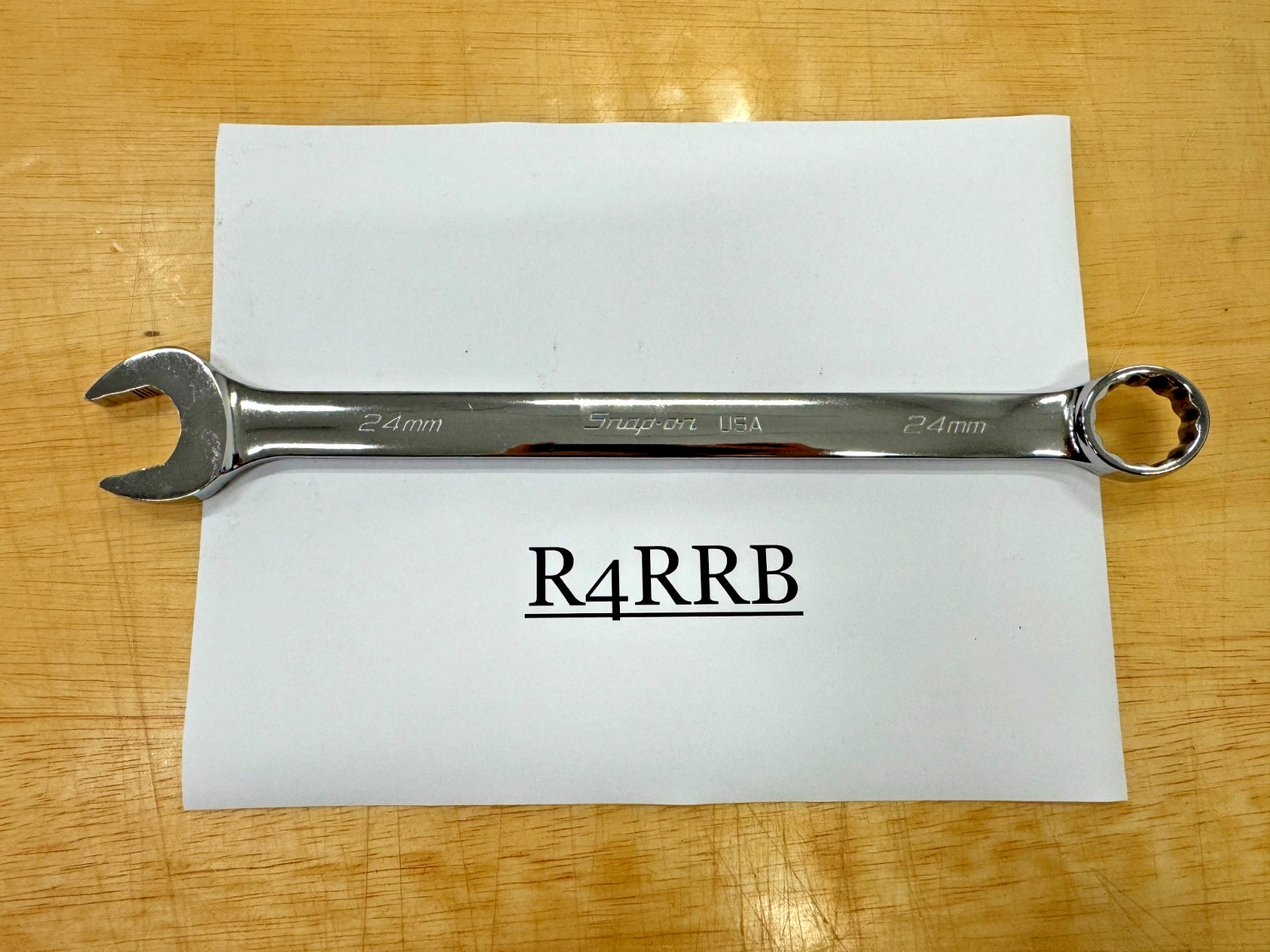 Snap-on Tools USA NEW 21 22 & 24mm Metric Flank Drive PLUS Combo Wrench Lot Set