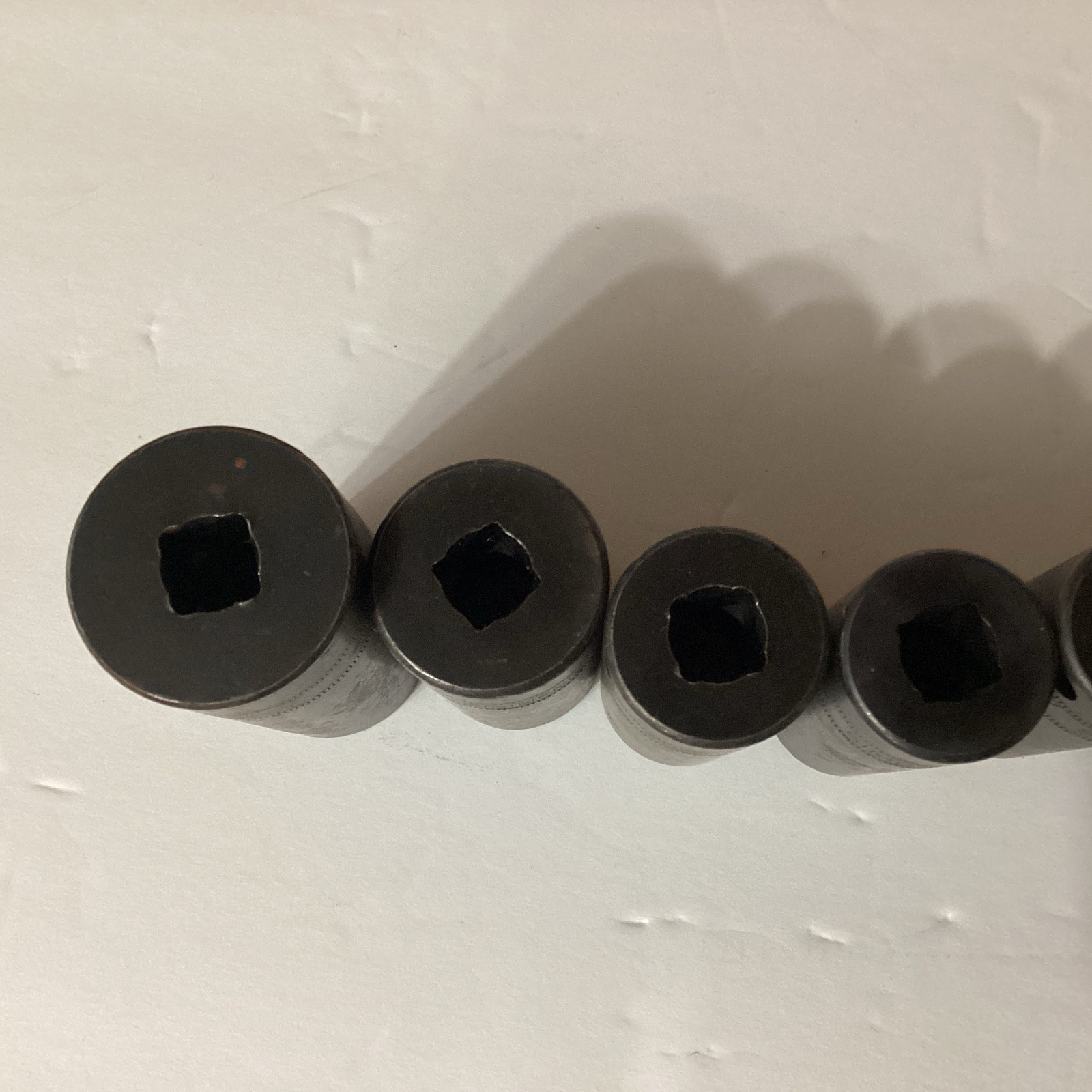 Snap On 8mm-19mm Added 21mm And 24mm Deep Well Impact 3/8 Drive Socket Set