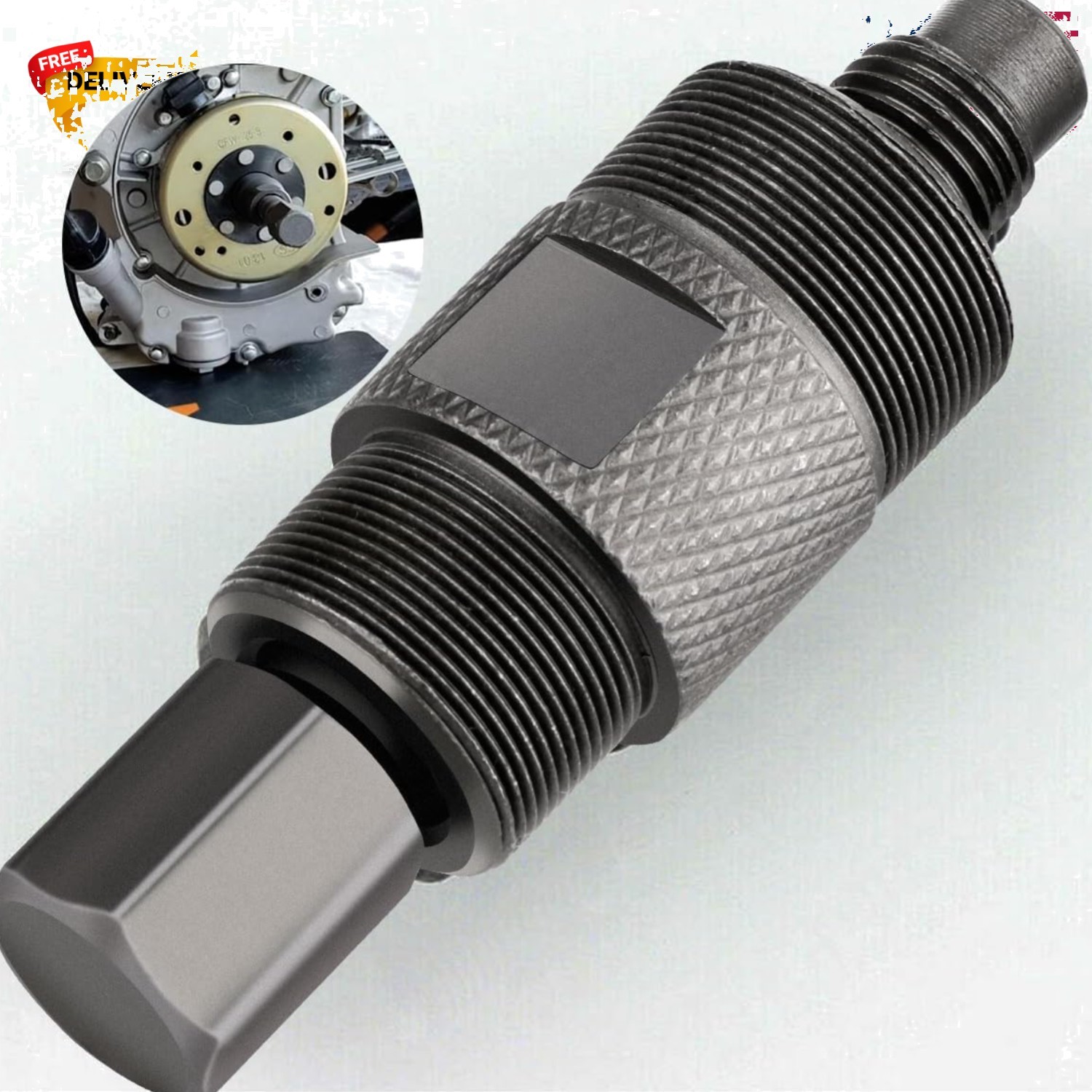 Sturdy Dual-Head Stator Puller for GY6 50/125/150cc – Lightweight & Effective