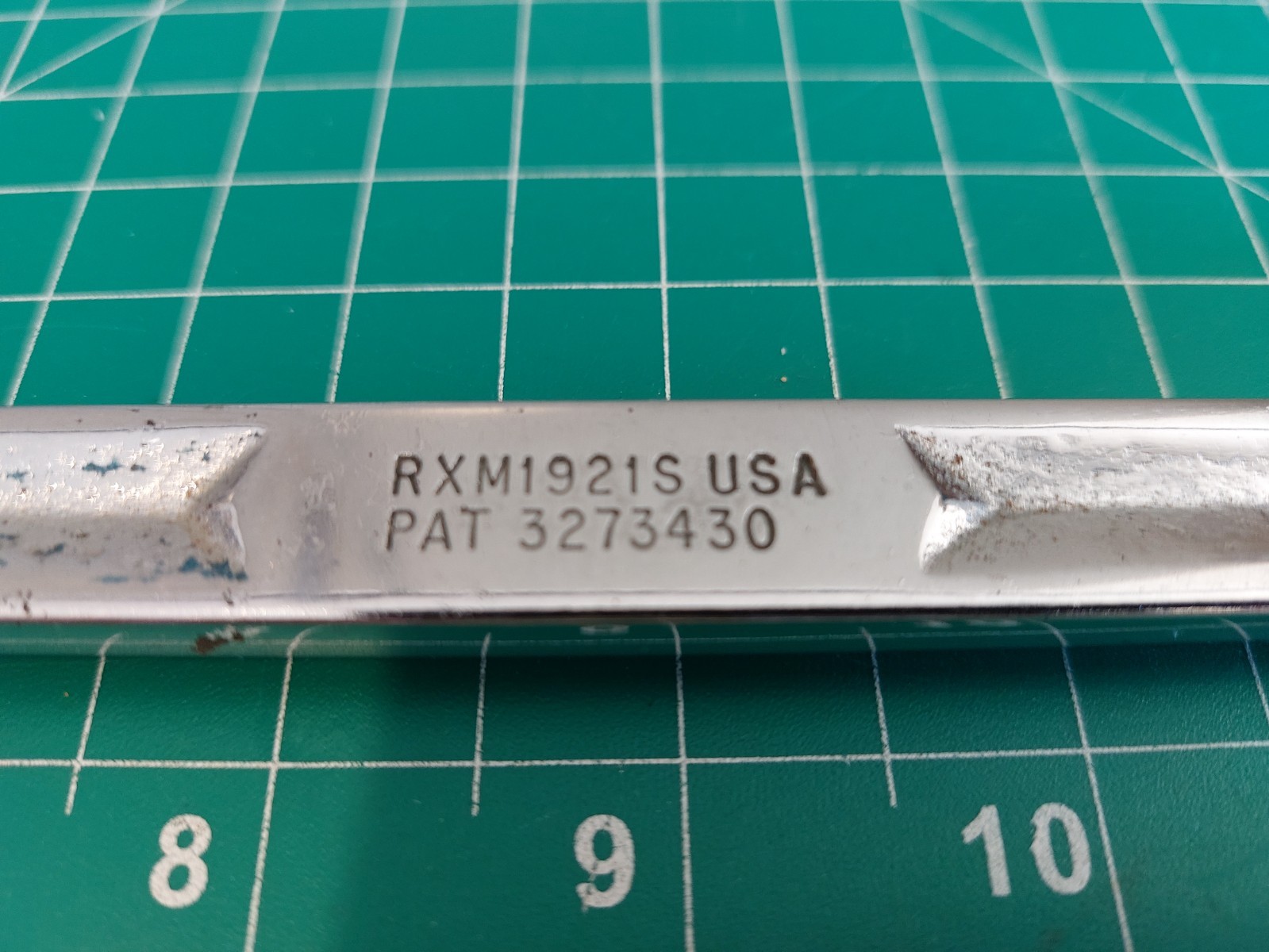 Snap-on 19mm x 21mm Flare Line Wrench RXM1921S USA