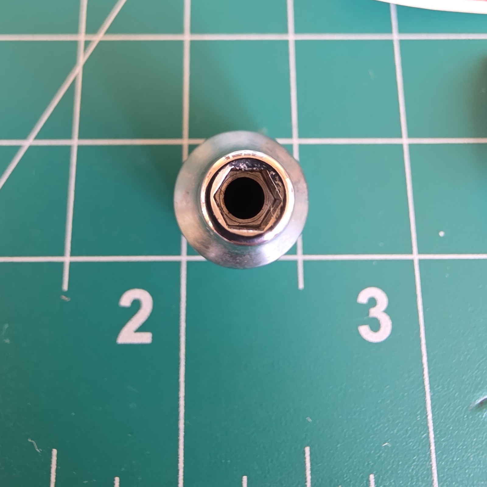 Snap-on Tools USA 1/4″ Drive 4mm Metric Shallow 6 Point Chrome Socket TMM4