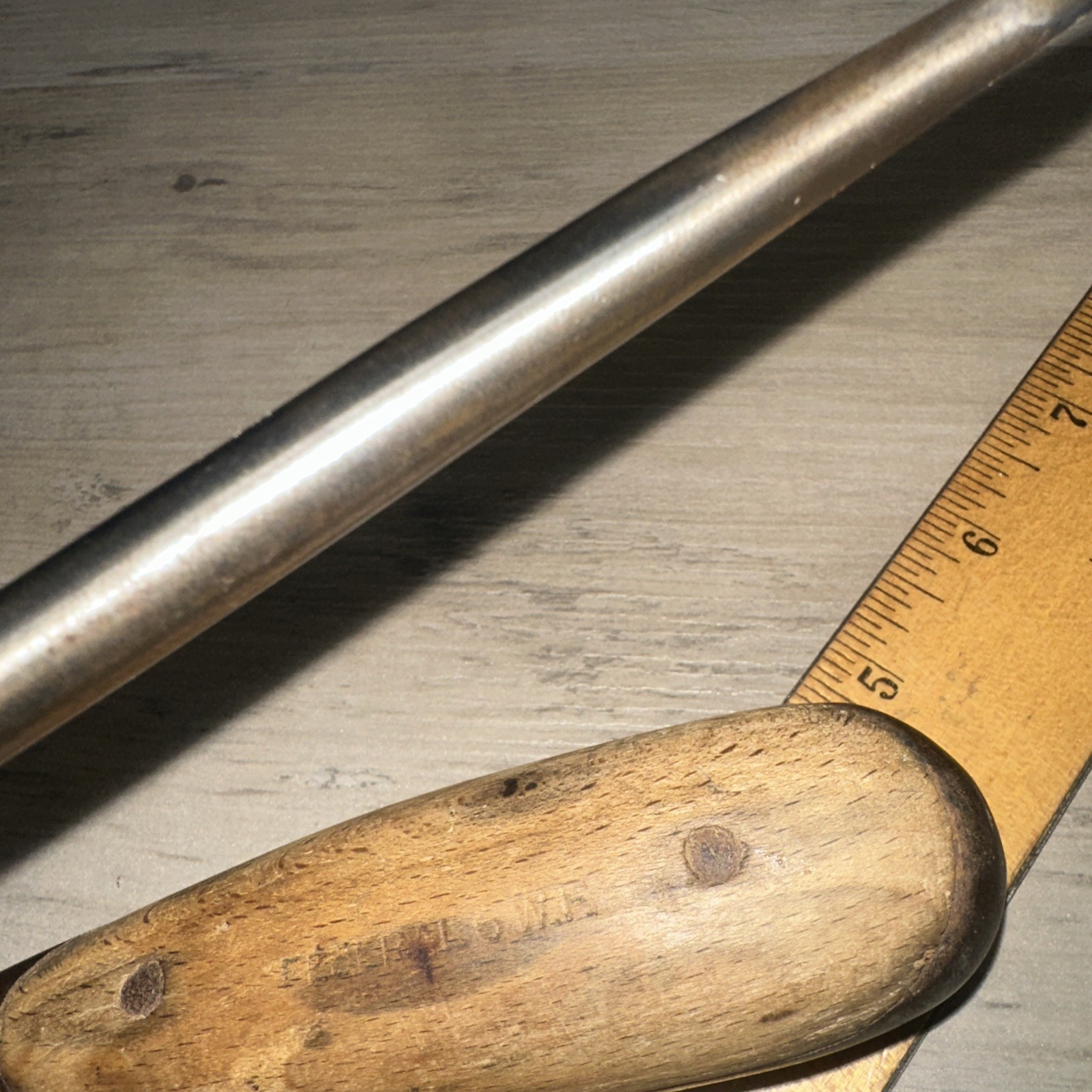 Vintage Federal Screwdriver Flat Slotted Wood Handle & Unbranded Perfect Handle