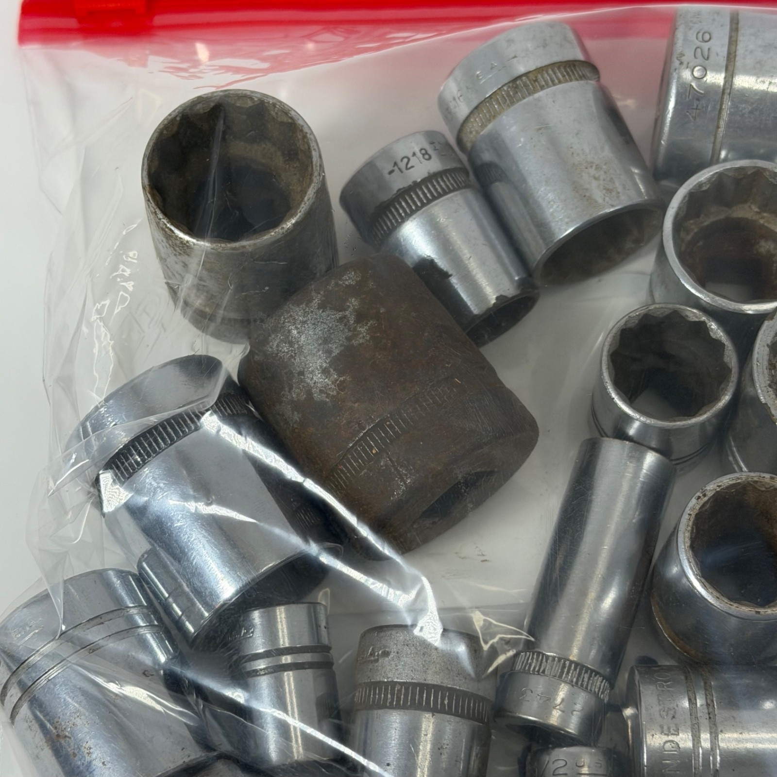 Large Indestro Socket Lot Various Sizes 10 Lbs #1