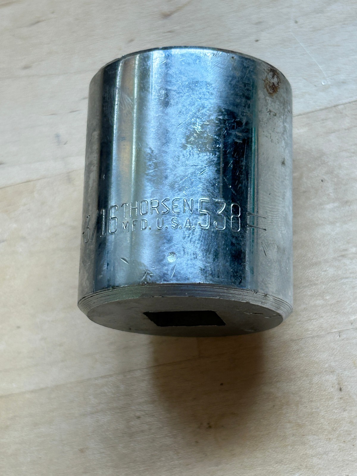 Vintage Thorsen 1-3/16″ – 12 Point Socket 1/2″ Drive – 538