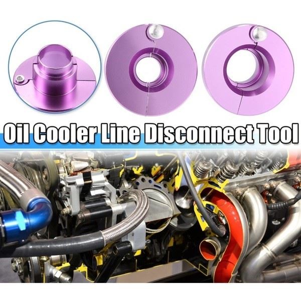 For Ford Transmission Oil Cooler Line Disconnect Two Piece Tool Set 38 Inches