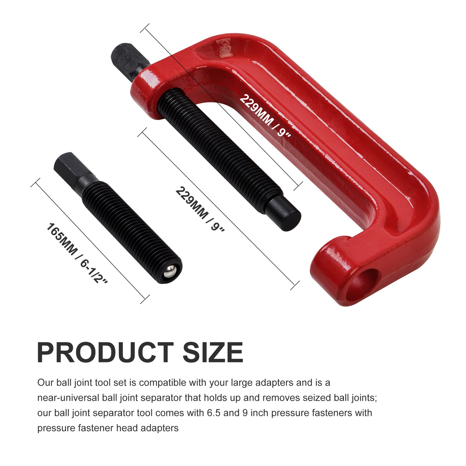 Large Ball Joint Press /Removal Tool, C # Frame For Toyota Chevrolet Dodge Ford