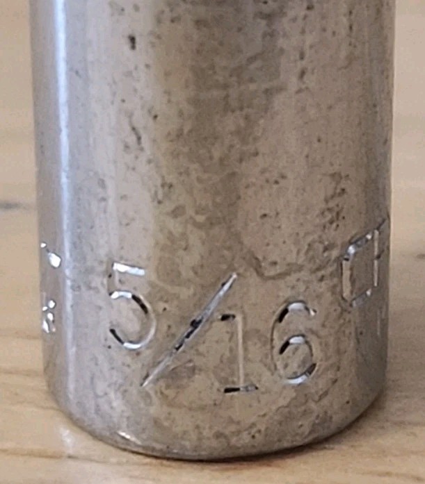 Craftsman Made In USA SAE 6 PT 1/4 Drive Sockets -V-5/16, 11/32, 3/8, 7/16, 1/2