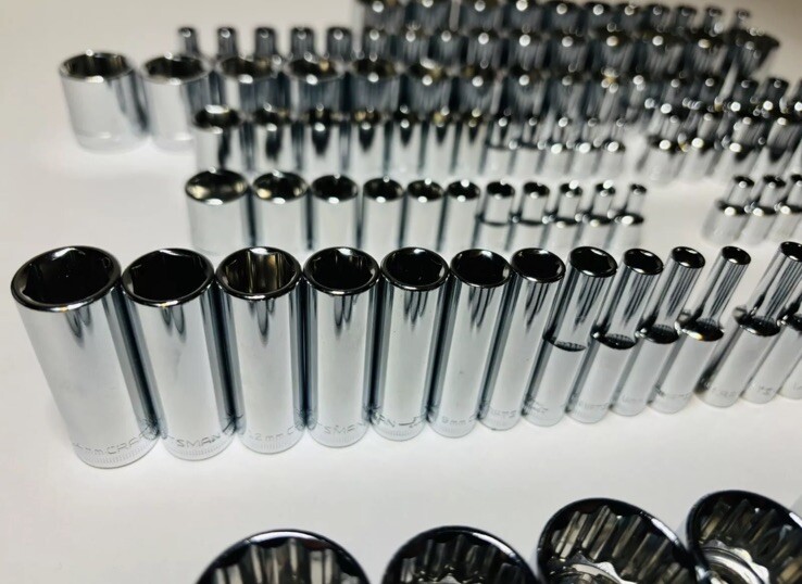 CRAFTSMAN 164 pc 1/4 3/8 1/2 Dr SAE METRIC MM 6pt 12pt wrench socket Tool set