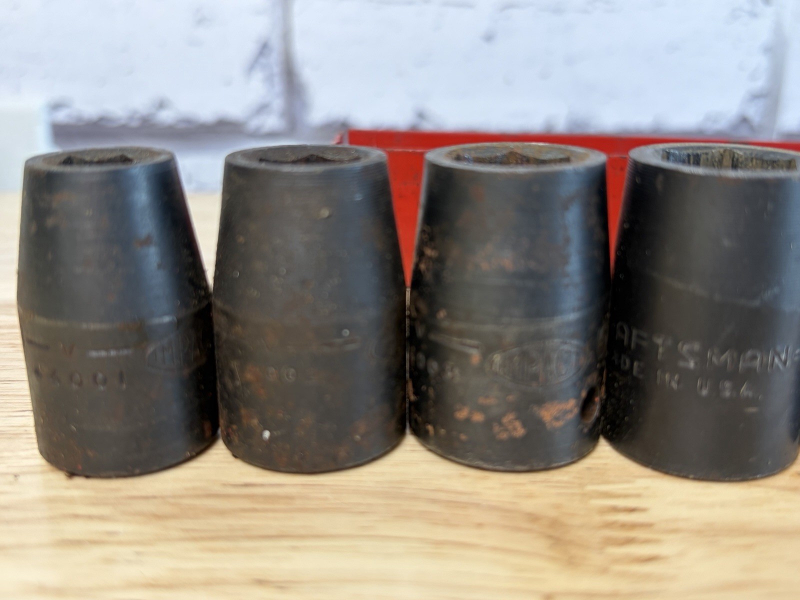 Craftsman SAE Shallow IMPACT Socket Set 1/2″ Drive 7/16″ – 1″ V Series