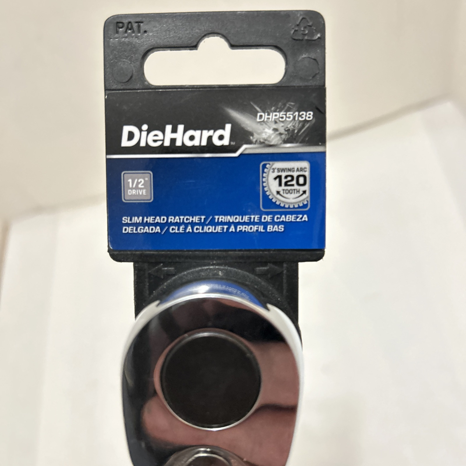 Diehard DHP55138 120 Tooth 1/2″ Drive Long Handle Ratchet