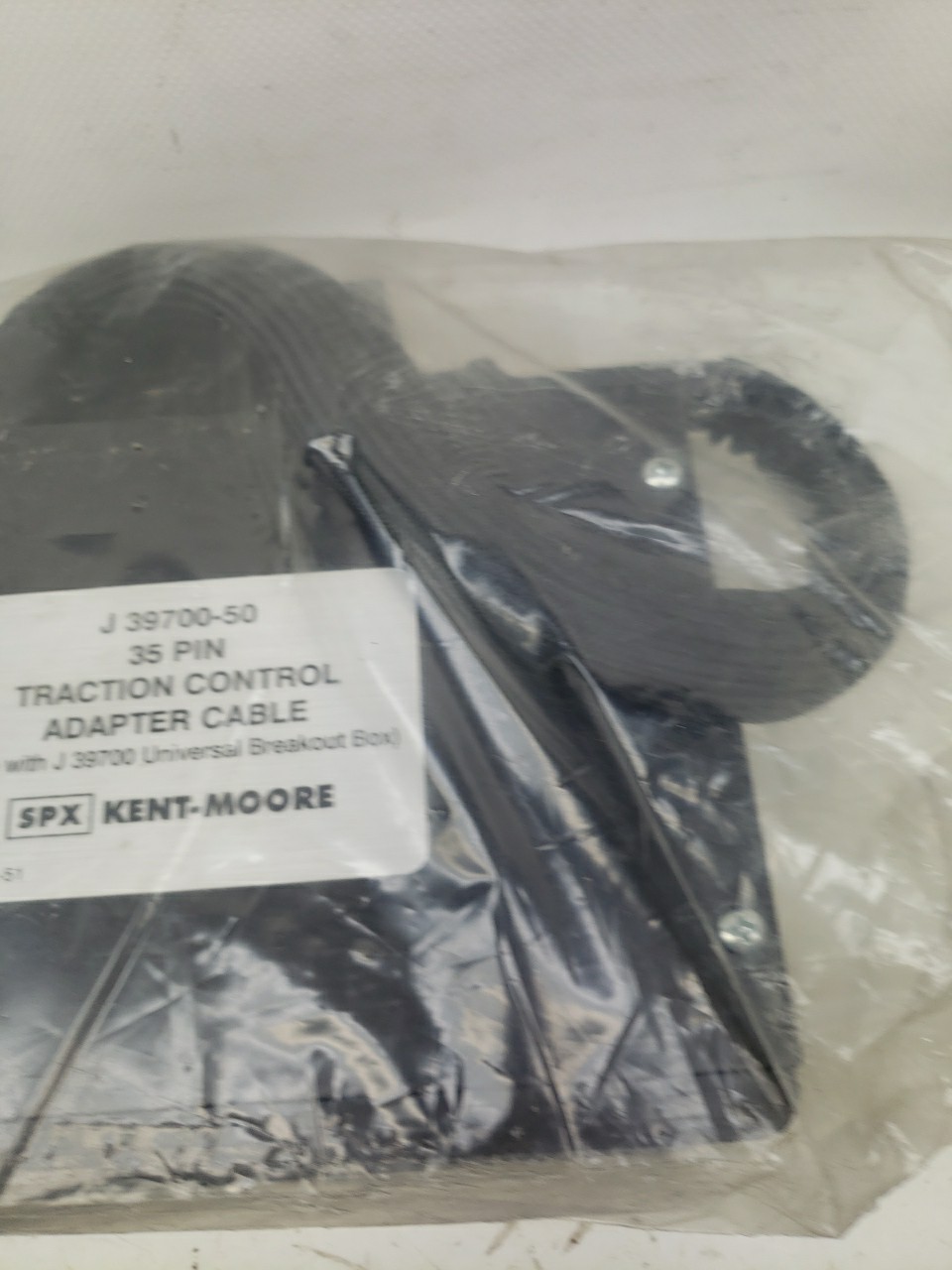 KENT MOORE TOOL J-39700-50 PIN TRACTION CONTROL ADAPTER CABLE & OVERLAY