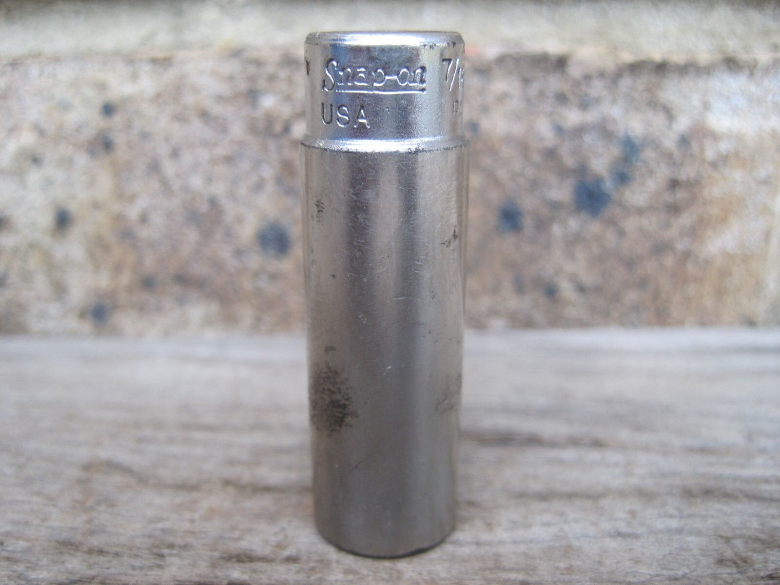 Snap-on Tools USA STM14 1/4″ Drive 7/16″ SAE 6 Point Deep Chrome Socket
