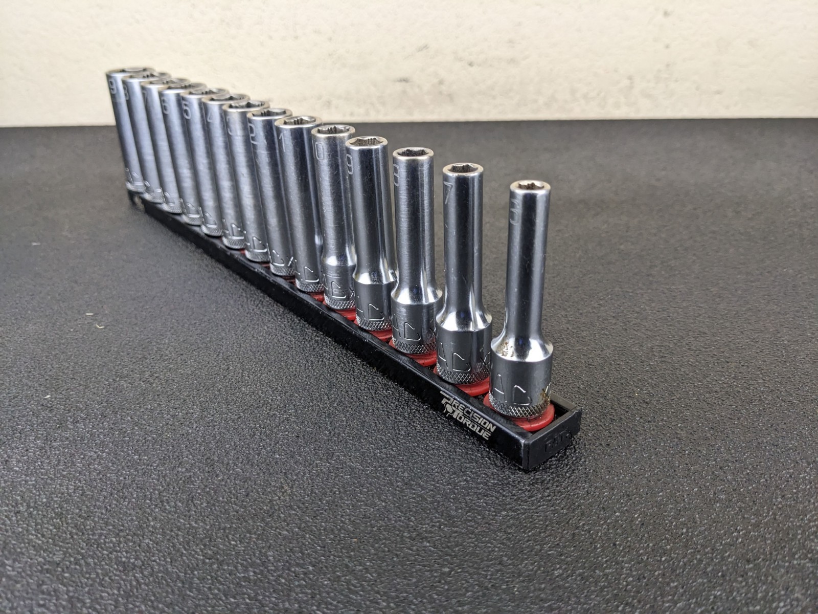 #bo801 Mac Tools 14pc SXDM146BRPT Metric Deep Non-Slip Set 6PT 3/8″ Drive