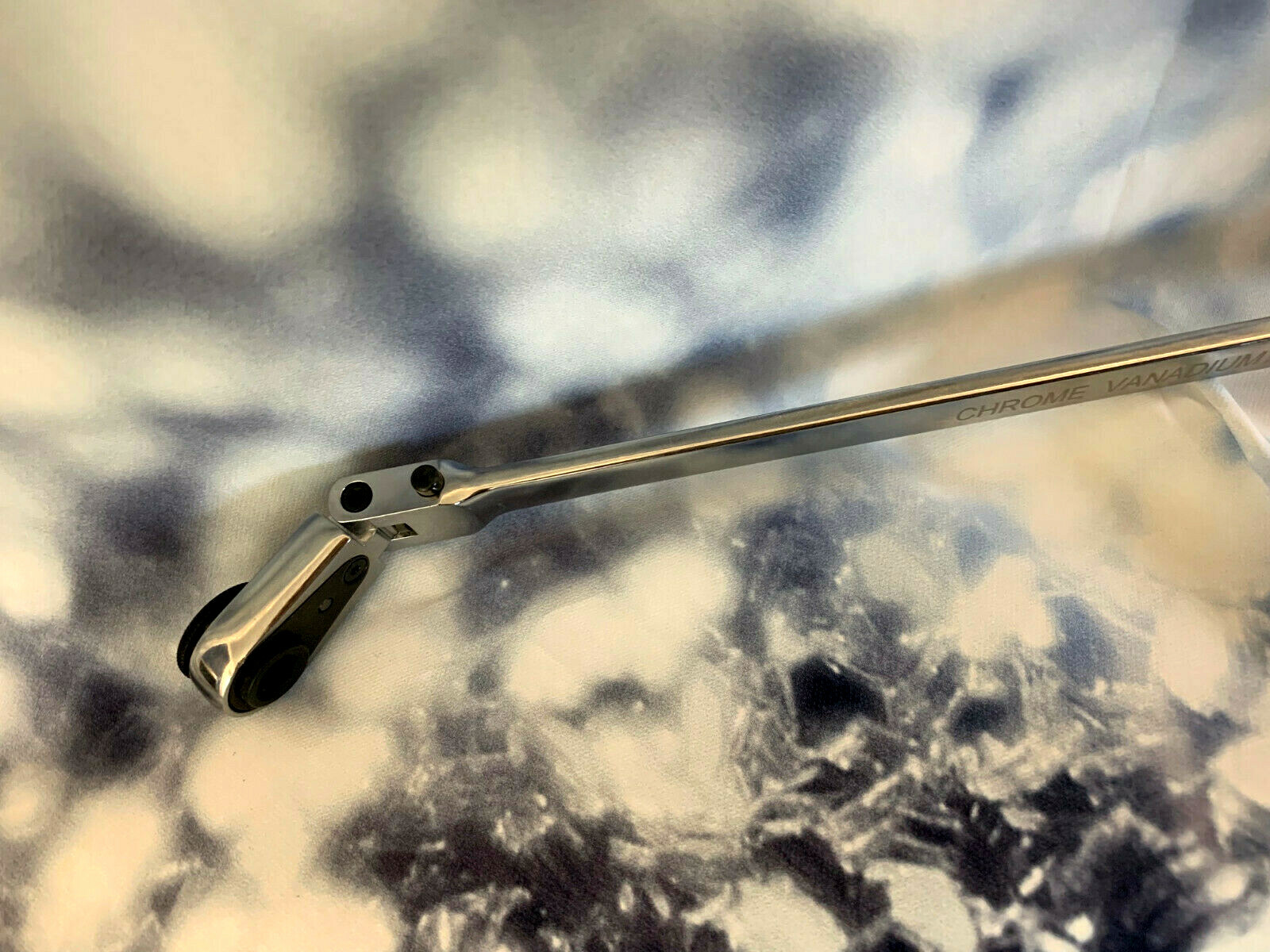 NEW! Reversible 300mm DOUBLE HEAD Extra Long Flexi Head Bit Driver + 1/4 Ratchet