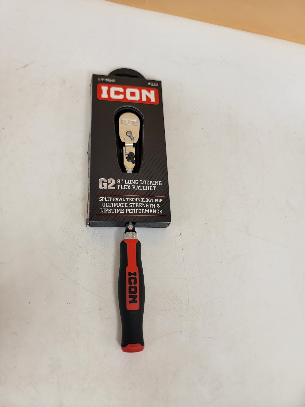 ICON R1LKG G2 9″ LONG LOCKING FLEX RATCHET 1/4 INCH DRIVE