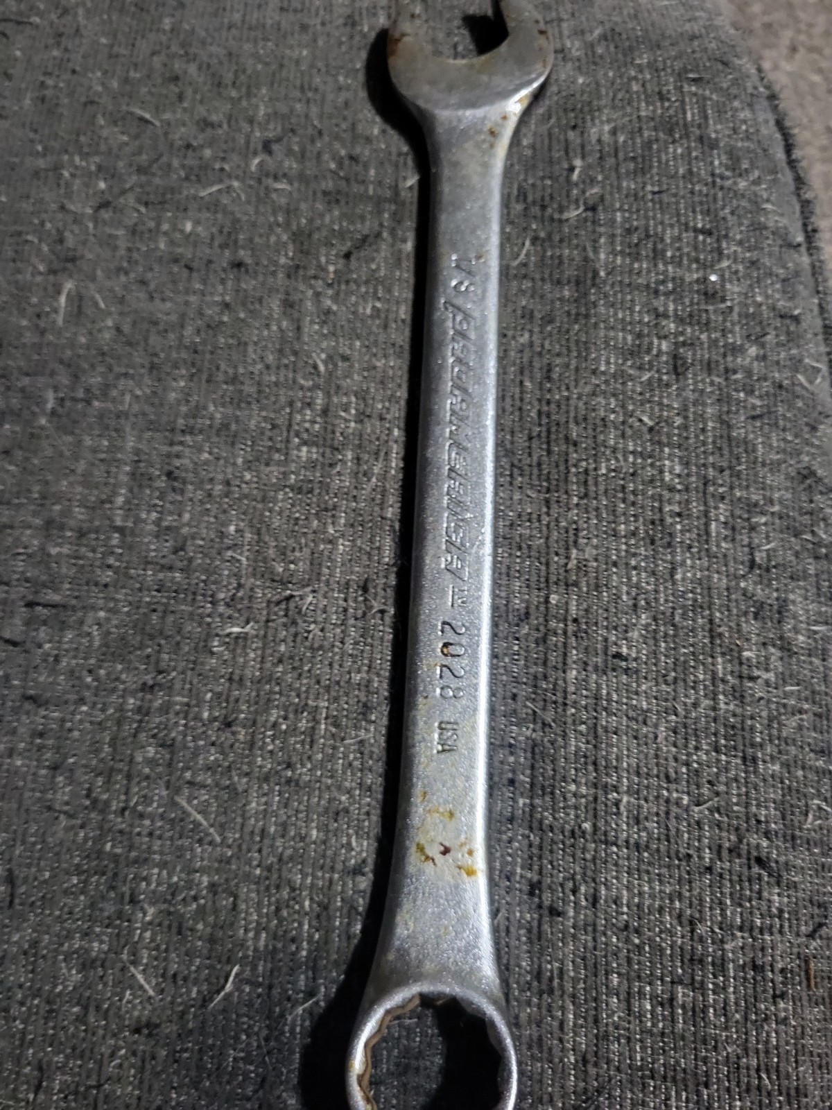 Large Vintage Proamerica 2028 Combination Wrench 7/8th Inch