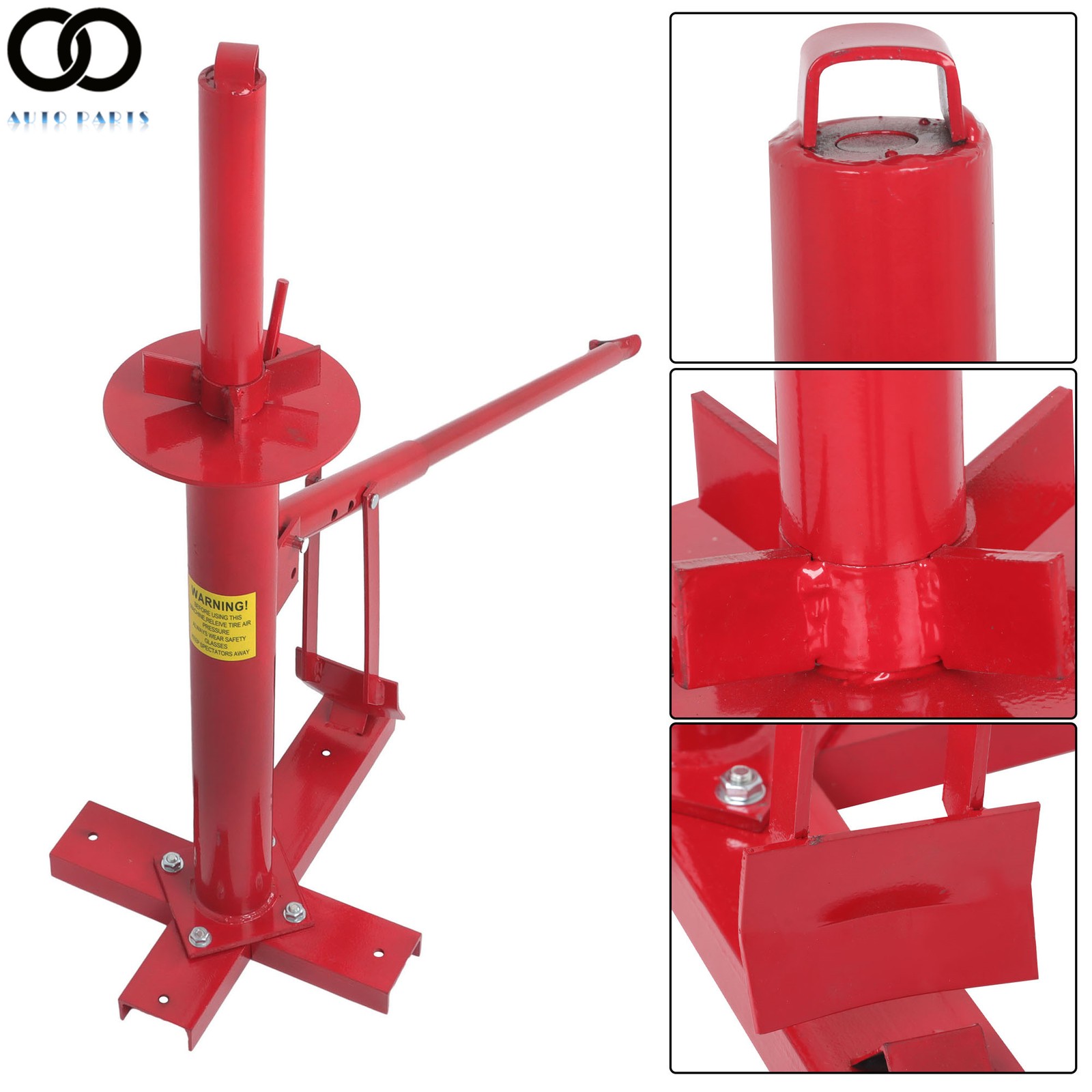 Manual Tire Changer For 8″ to 16″ Tires Portable Hand Bead Breaker Mounting Tool