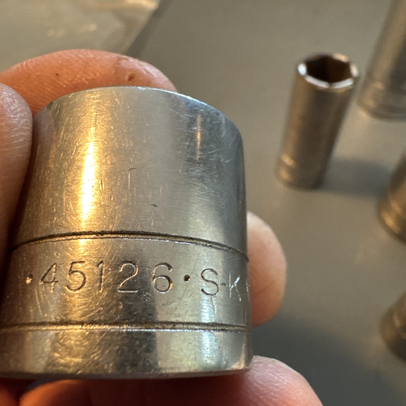 ALL S-K Wayne Vintage Sockets USA 11/16” & 1/2” Deep 7/8 13/16 1/2” Shallow 11mm