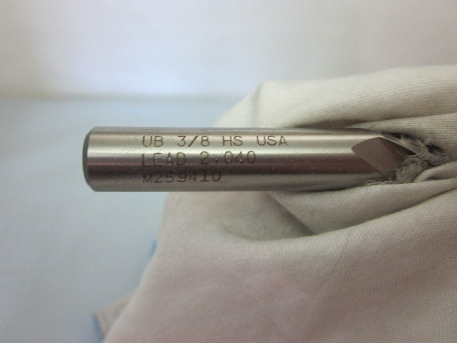 NOS UNION BUTTERFIELD 3/8″ x 3/8″ SE 4 FLUTE END MILL