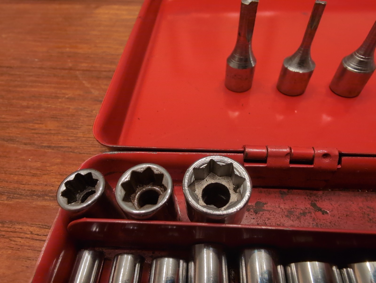 Vintage Underlined Snap On 68pc SAE 1/4 Drive General Service Set Socket Ratchet