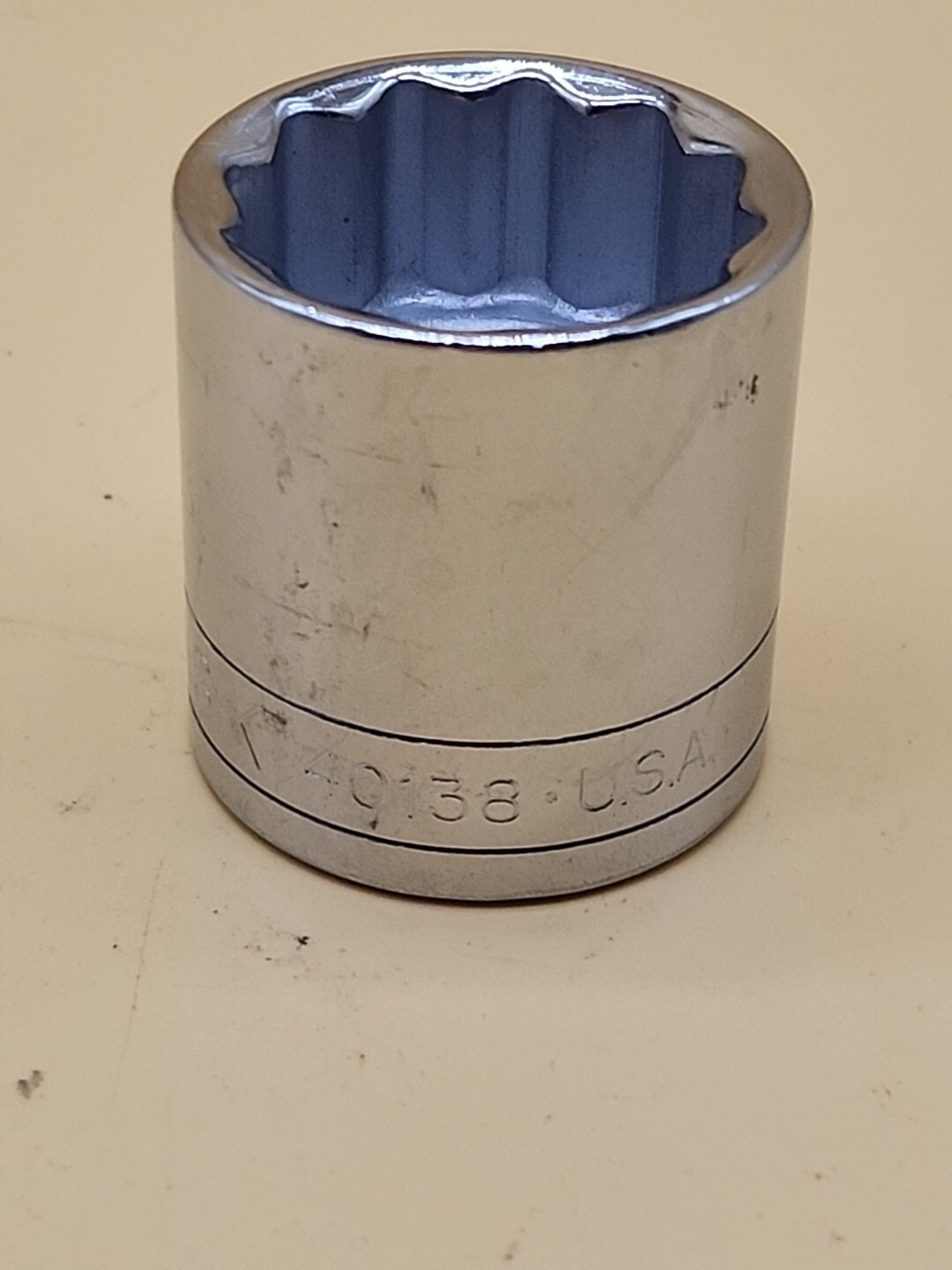 S-K Tools Socket 1/2″ Drive 1-3/16″ #40138 USA