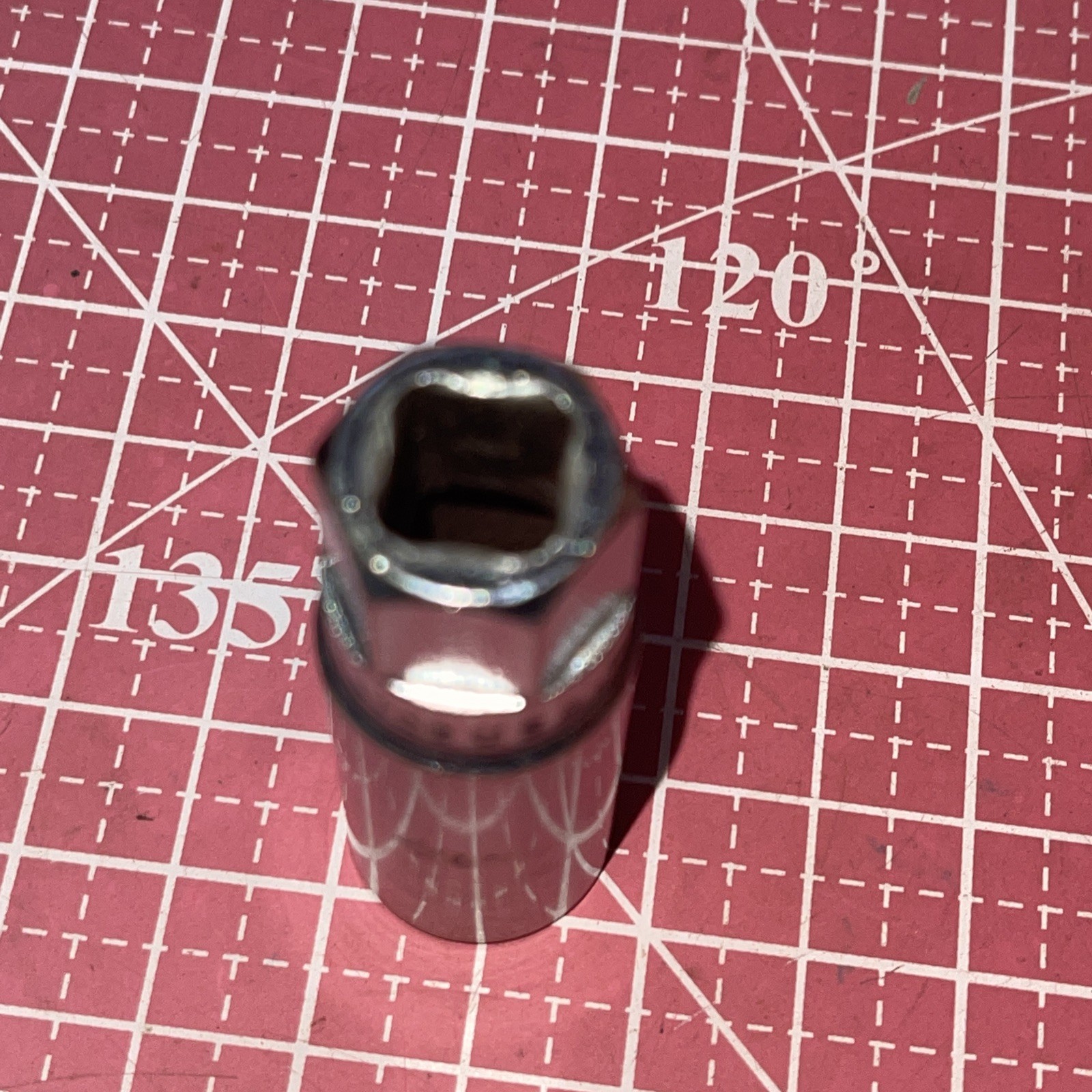 Snap on USA S9706 5/8 In SAE 3/8” Drive Spark Plug 6 Point Socket Vintage 5/8”
