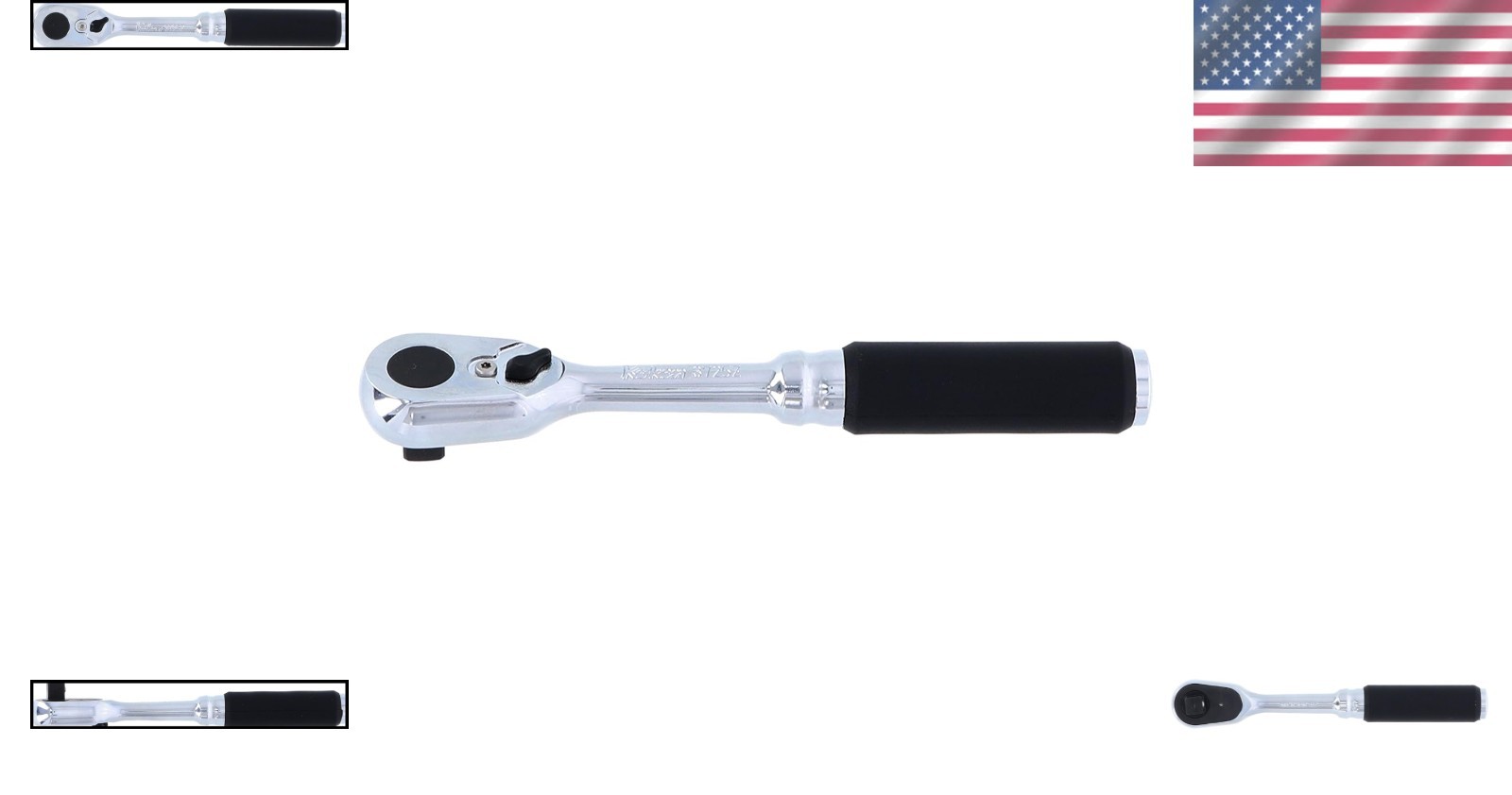 Koken Z-EAL 3/8 Ratchet Handle – 7.0 inches