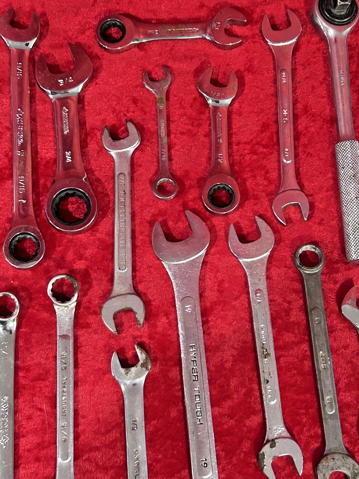 Mixed Lot of 60+ Wrenches Socket Box Adjustable Pipe Ratchet Various Brands`