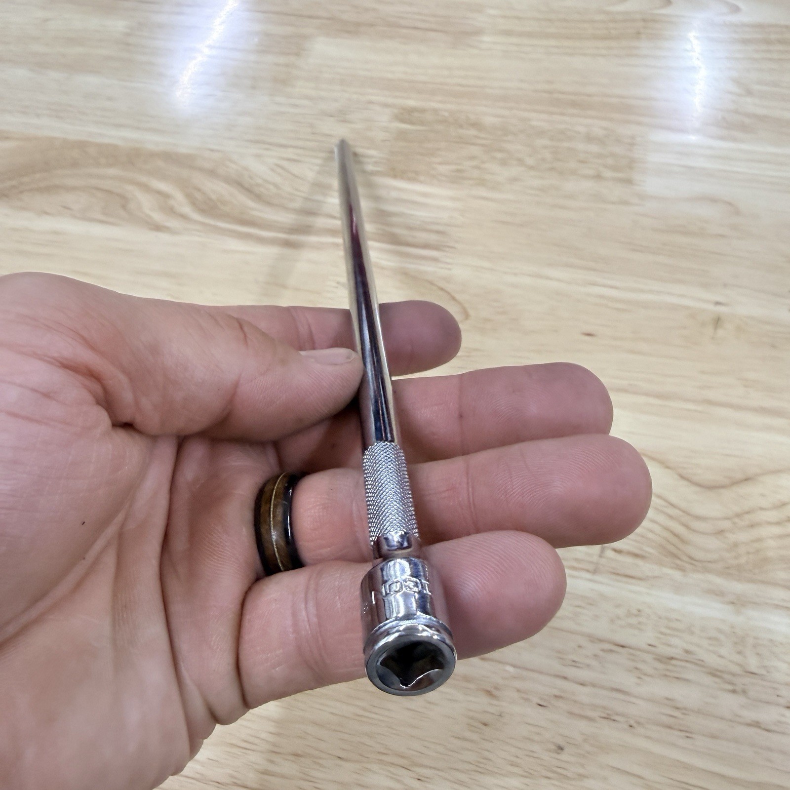 New ICON Professional 1/4” Drive 12” Long Chrome Extension E1L12