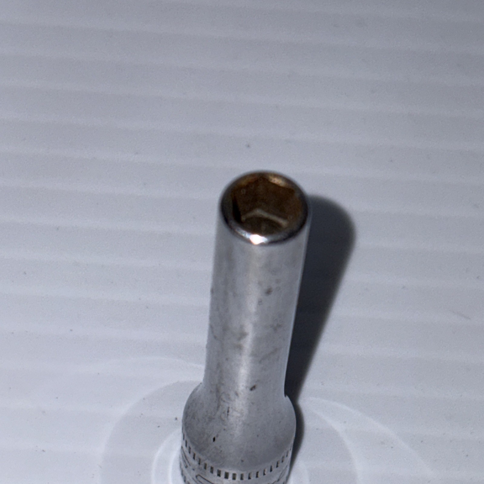Snap On Tools STMM55 USA 1/4″ Drive 5.5mm Metric Deep 6 Point Chrome Socket