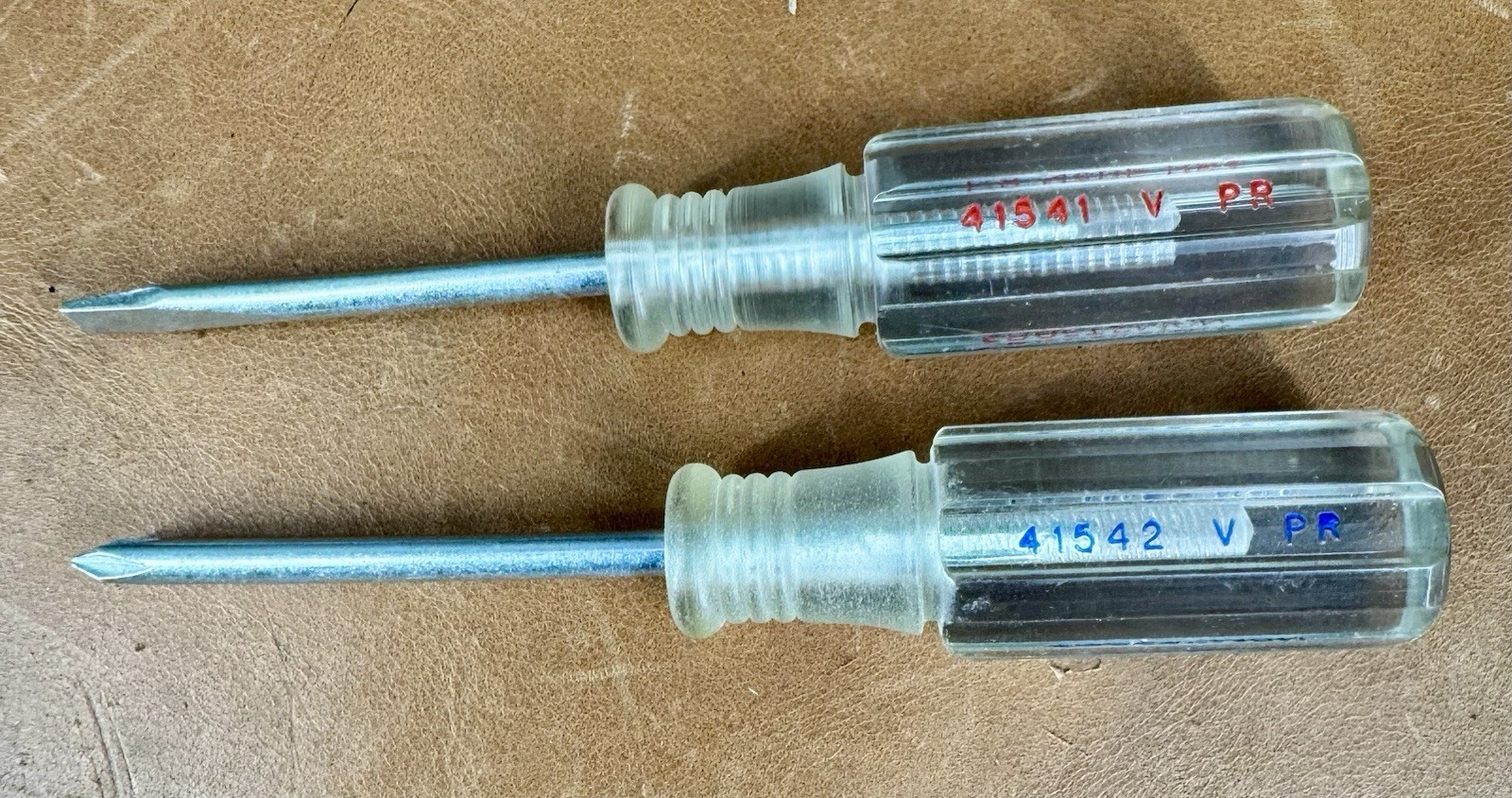 Vintage Craftsman USA 41541/2 Pratt Reed V Series Screwdriver Set, Perfect!