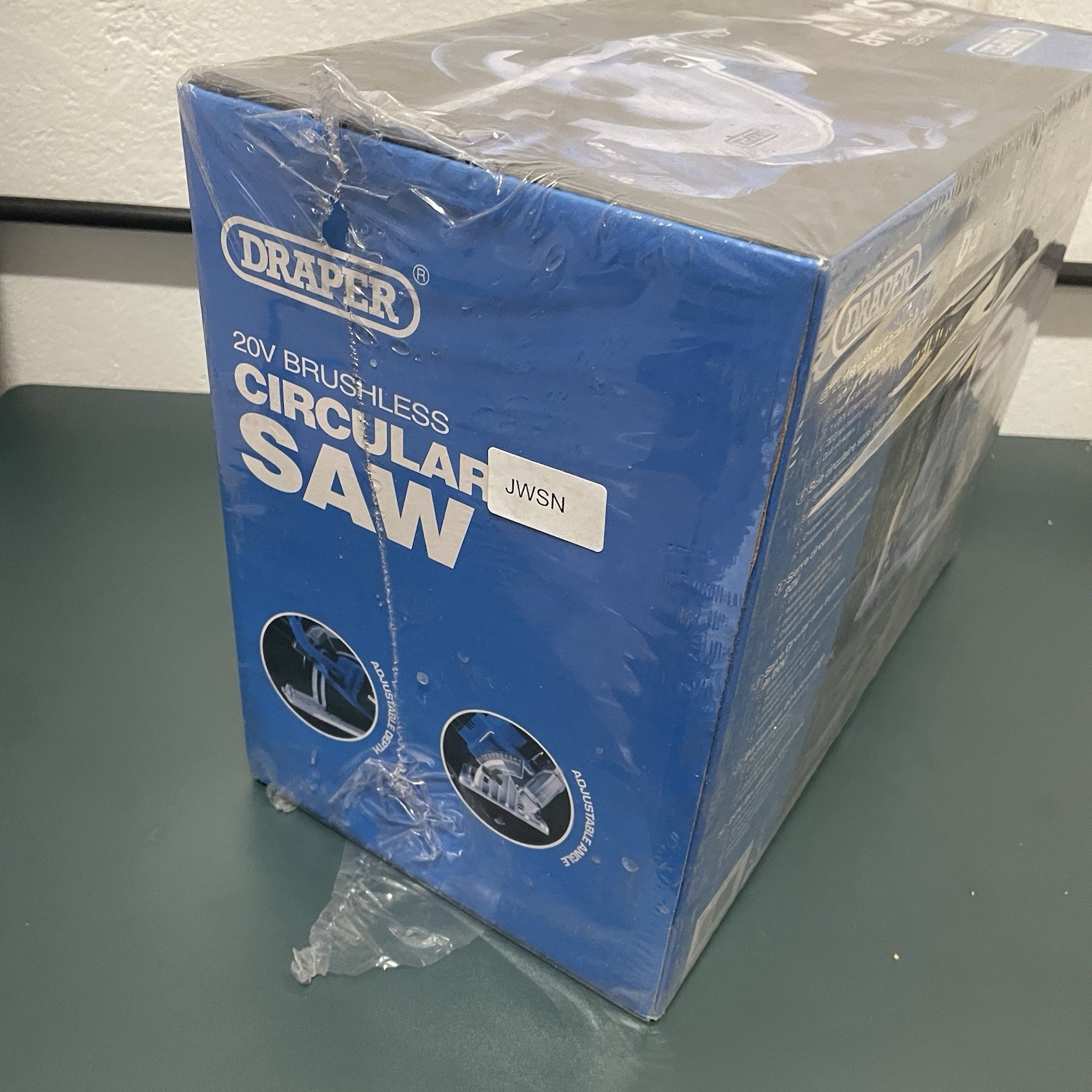 Draper D20 20V Brushless Circular Saw 3Ah Battery And Fast Charger – 00594