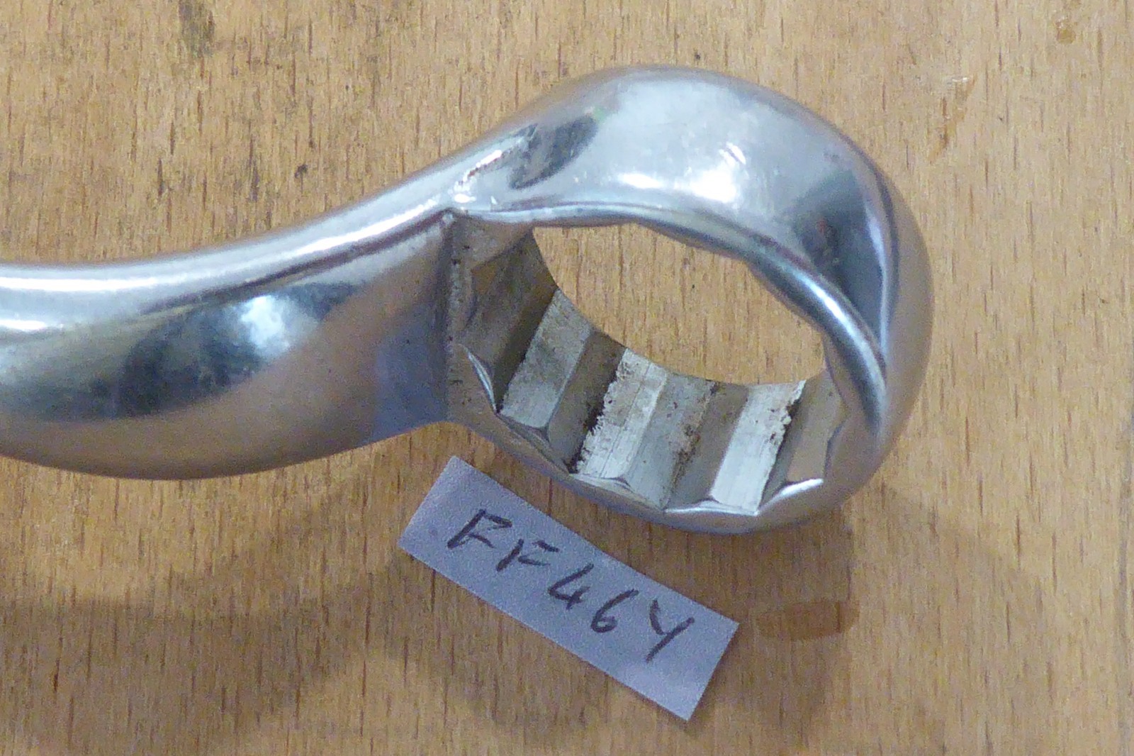 BRITOOL 6RB6875 SHORT ring spanner 11/16 X 3/4″ AF made England