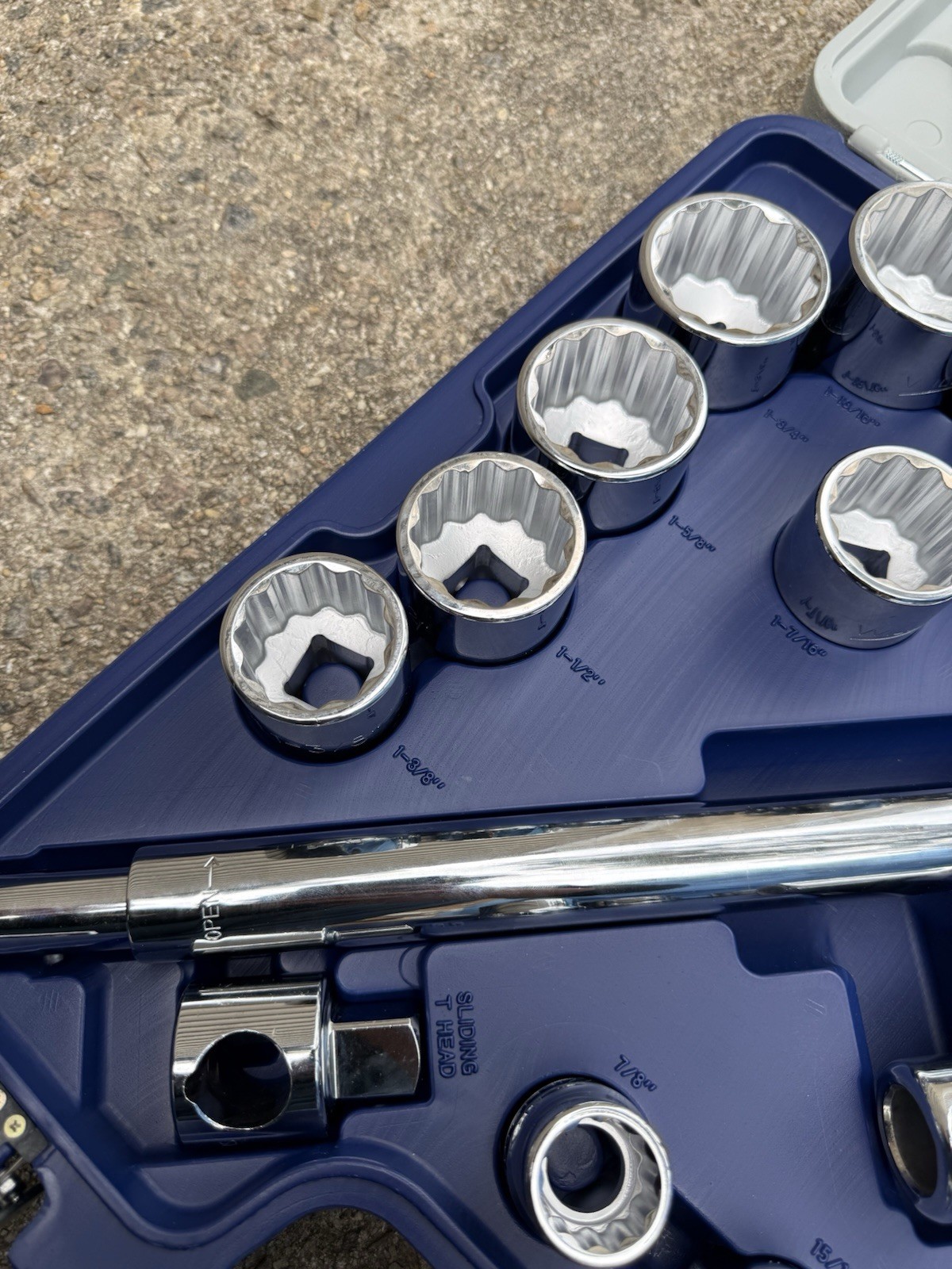 Williams 20 PC 3/4 Dr Rugged Case System Set Socket Set (Snap on)