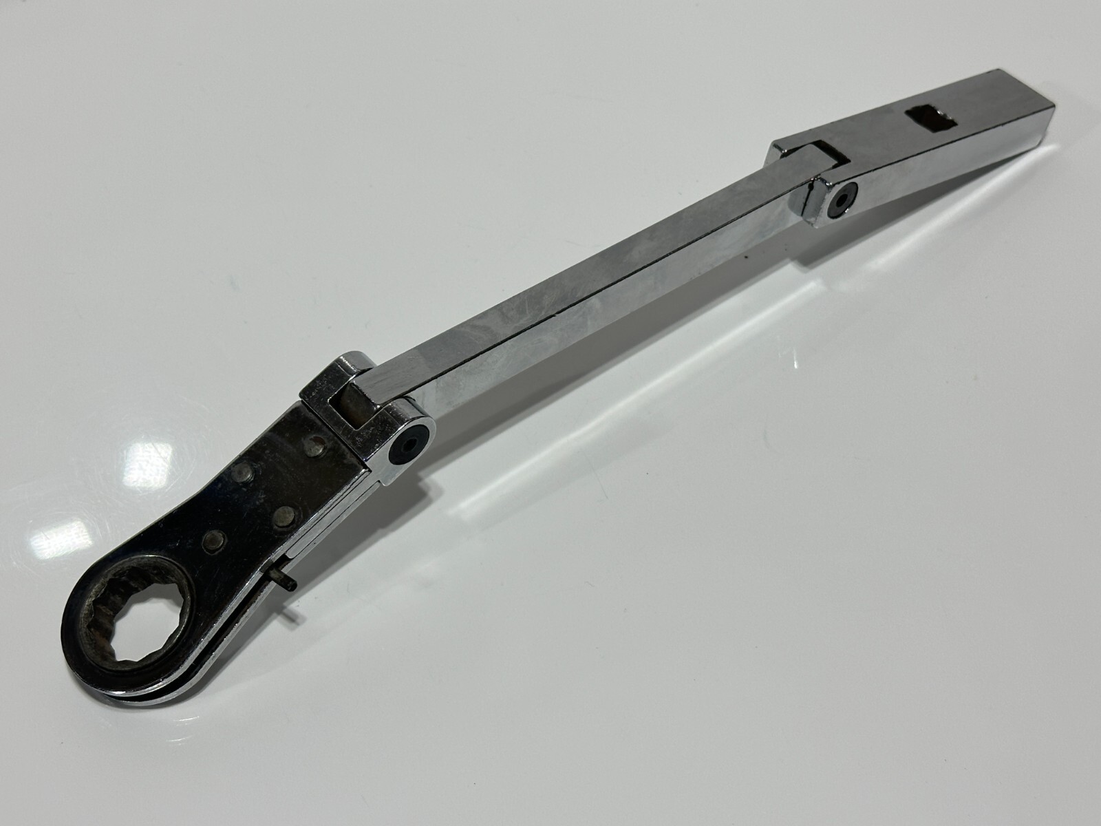 VULCAN Tools USA Made WA-11S (RARE) Double Flex Chrome Pass Thru Through Ratchet