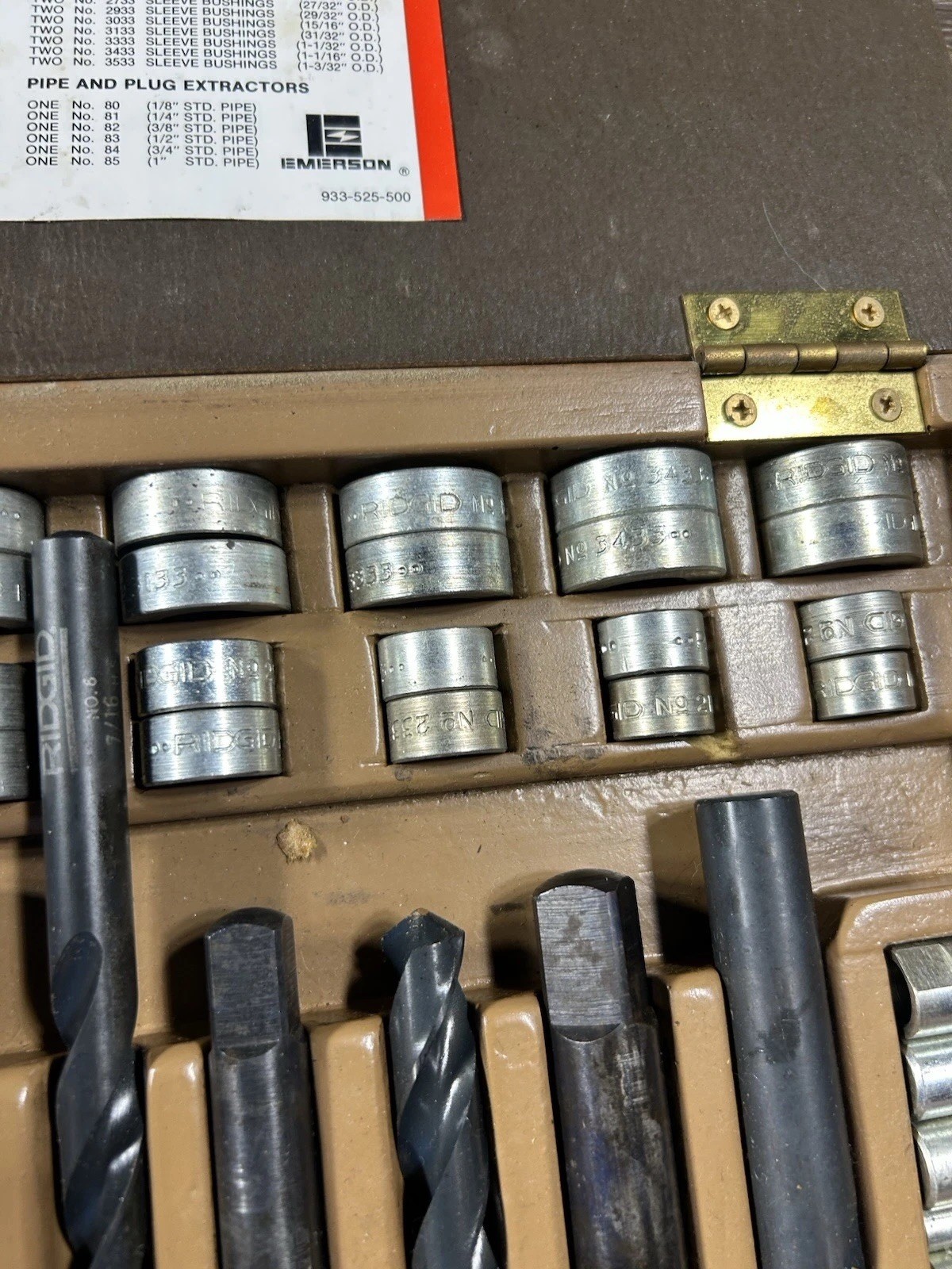 Rigid No. 25 Screw/Bolt/Pipe extractor Nice Shape.