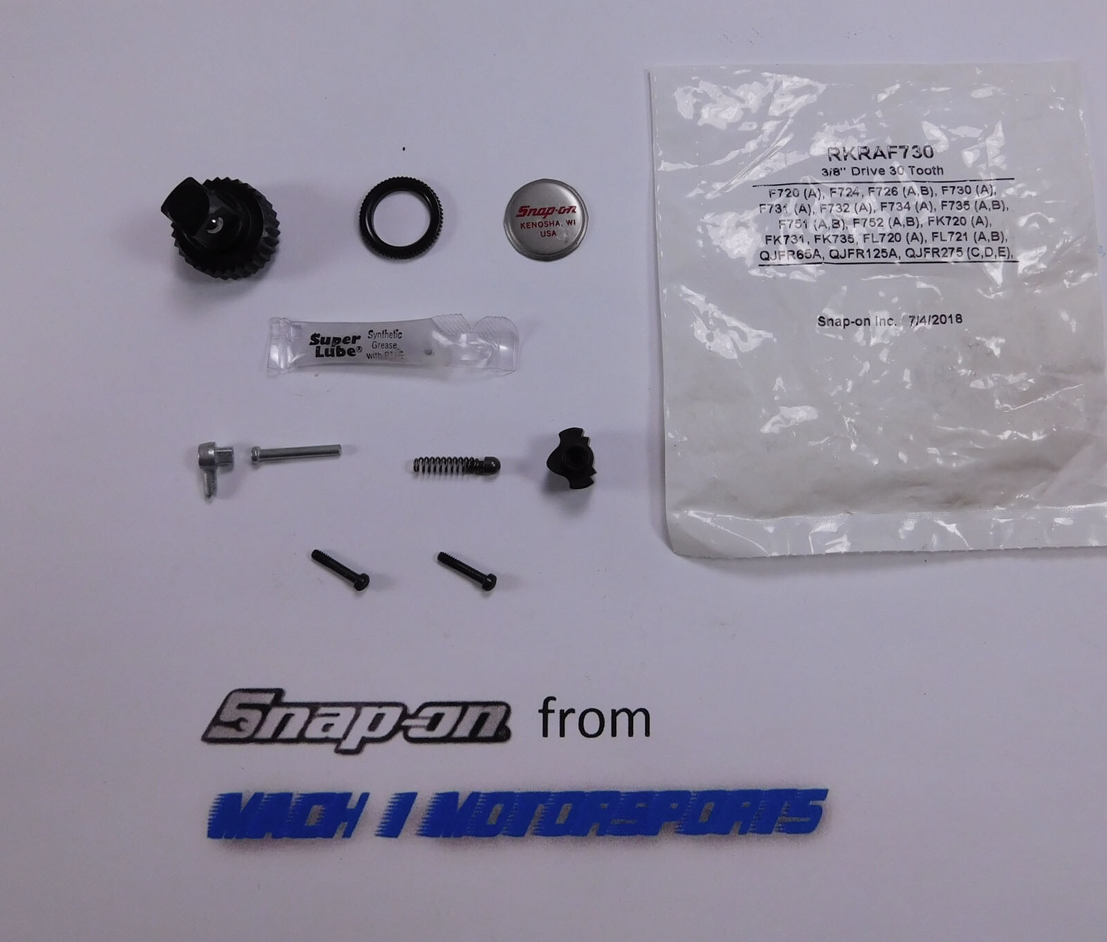 Snap On Tools 3/8″ Drive 30 Tooth Ratchet Repair Kit F720 F730 F731 f732 FL720