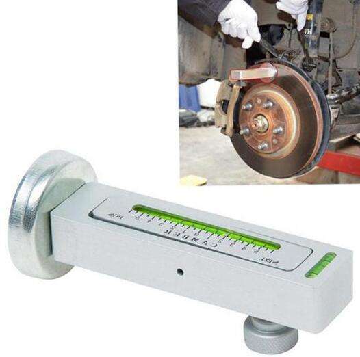 Adjustable Magnetic Gauge Camber Castor Strut Wheel Alignment Tool Truck Car New