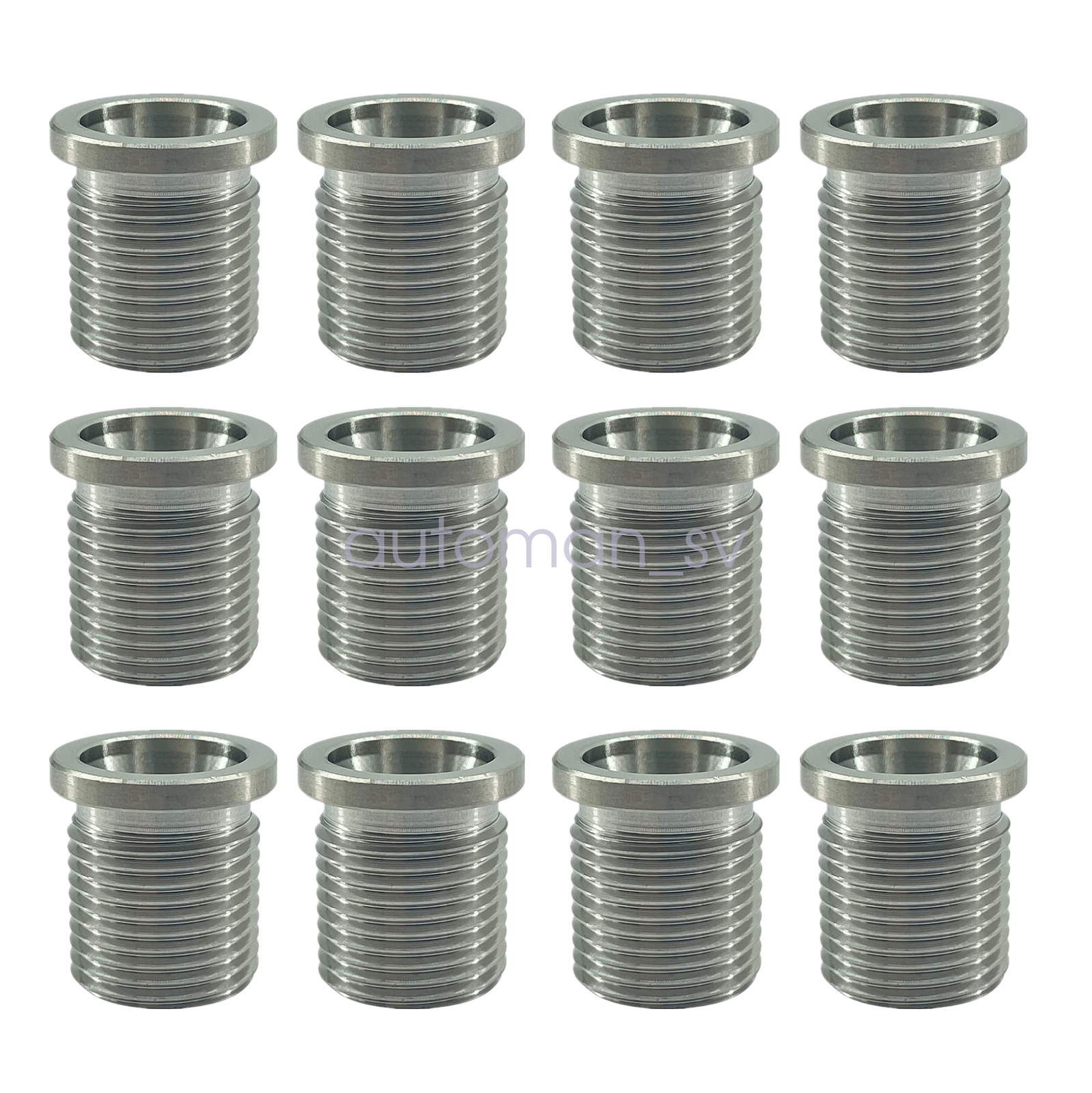 12X Replacement Spark Plug Port Insert Tool For Ford Set 38900 Triton Motor 5.4L