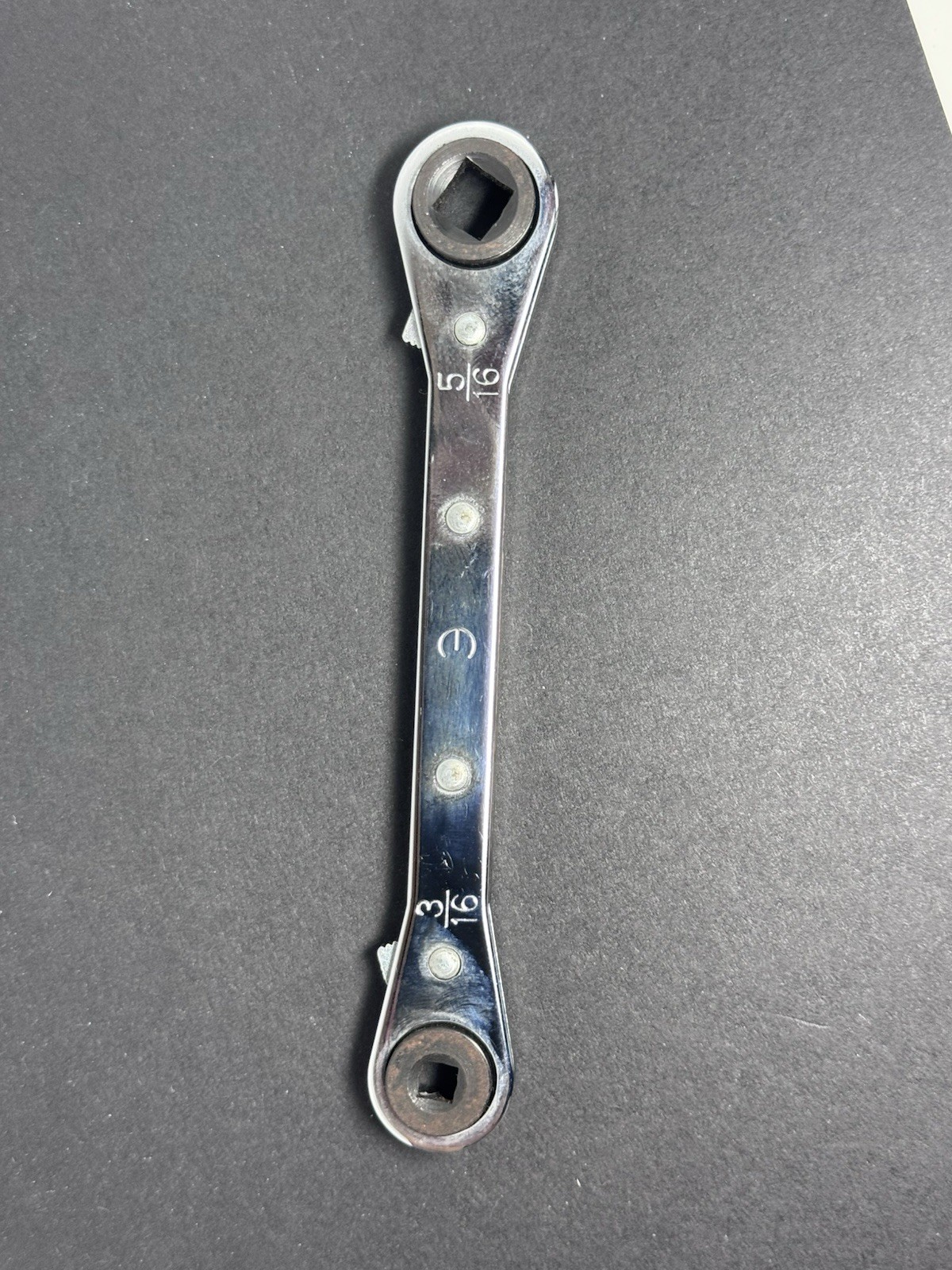 Robinair 10696 A/C 4-Square Ratcheting Wrench