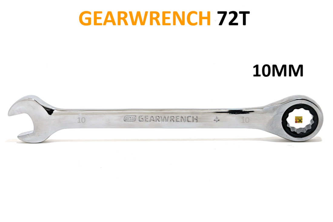 NEW GEARWRENCH RATCHETING WRENCH 12 POINT METRIC MM, SAE INCH 72T PICK SIZE