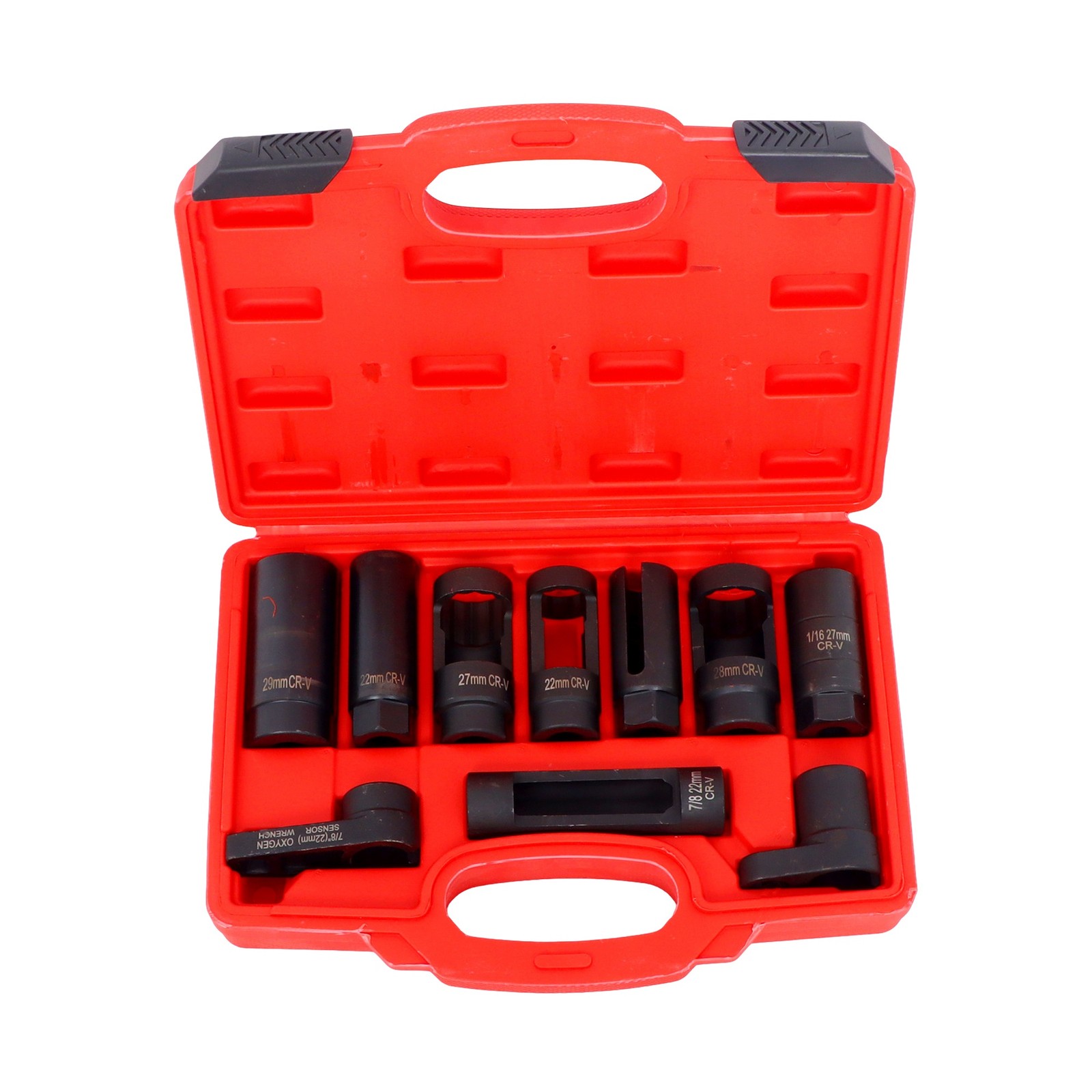 10Pcs O2 Oxygen Sensor and Oil Pressure Sending Unit Removal Socket Tool Set