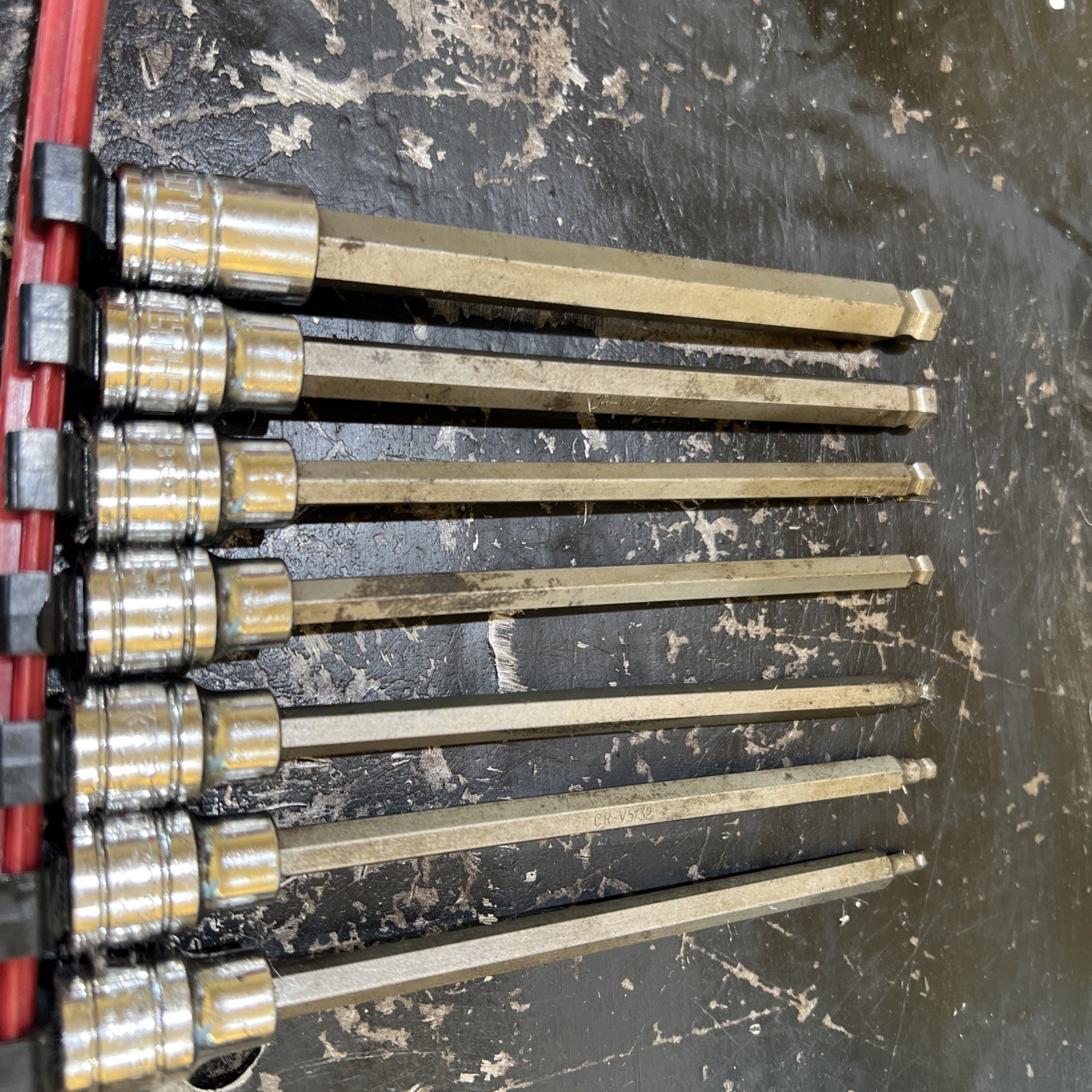 Kobalt Tools Extra Long SAE Ball End Hex Bit Set 1/8-3/8