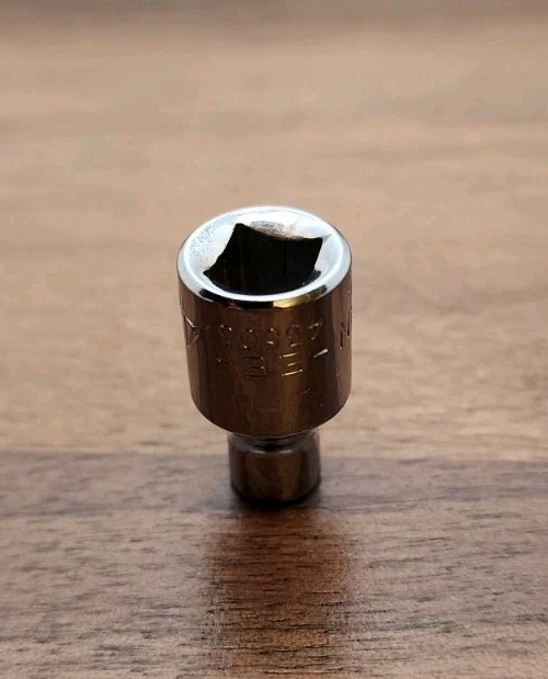 Craftsman USA 4mm Socket 6 Point 1/4″ Drive EE 43505