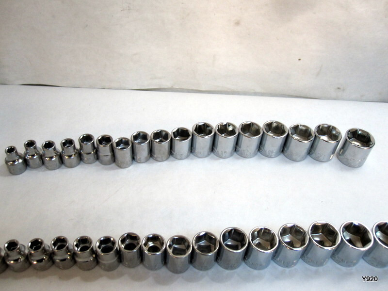 Craftsman set of 17pcs 6 point 6-22mm